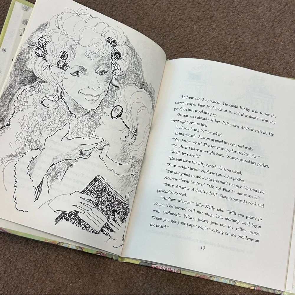 Freckle Juice Children’s Book by Judy Blume - Picture 3 of 4